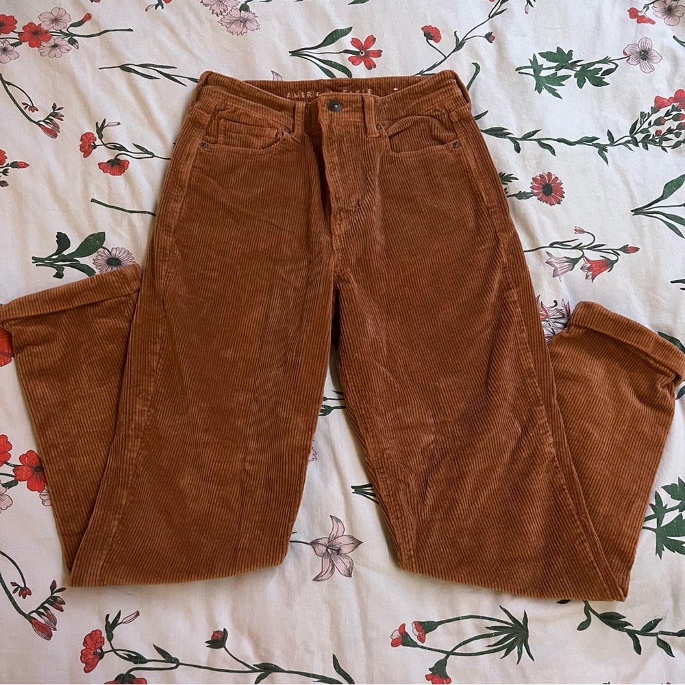 American Eagle Super Stretch Corduroy Cuffed Pants